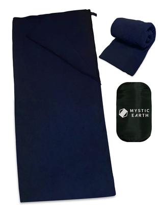 Sac de couchage MYSTIC EARTH, type enveloppe, intérieur en polaire, grand format, isolation thermique, fournitures de prévention des catastrophes, couverture, protection contre les tremblements de terre
