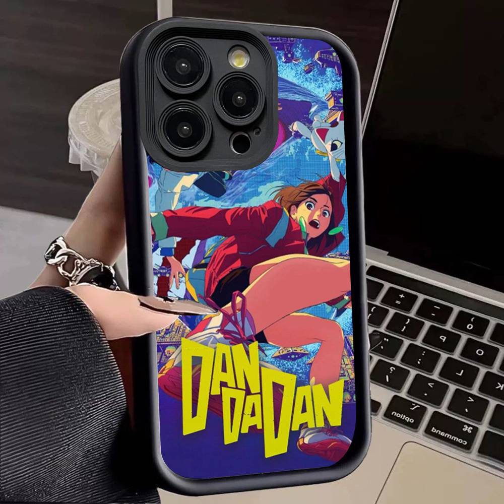 Adventure Anime Dandadan Phone Case For IPhone 17 16 15 14 13 12 11 Pro Max Mini Plus Soft TPU Back Cover
