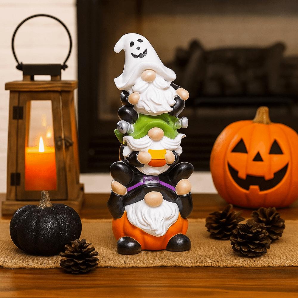 Handmade Halloween Statue Cartoon Garden Ornaments Creative Resin Crafts  Yard Ornament