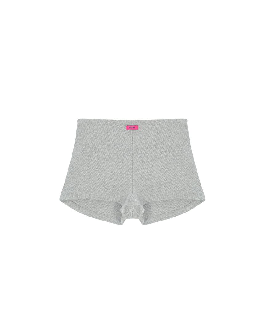 As If Cali Short Flare Skirt-Pants Melangegray