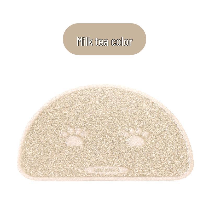 Mika Enclosed Cat Litter Box with Door Panel, Garbage Bag Drawers, and Accessories Upgrade