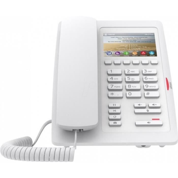 Fanvil H5 Téléphone dhotel IP Blanc - 6937295602180