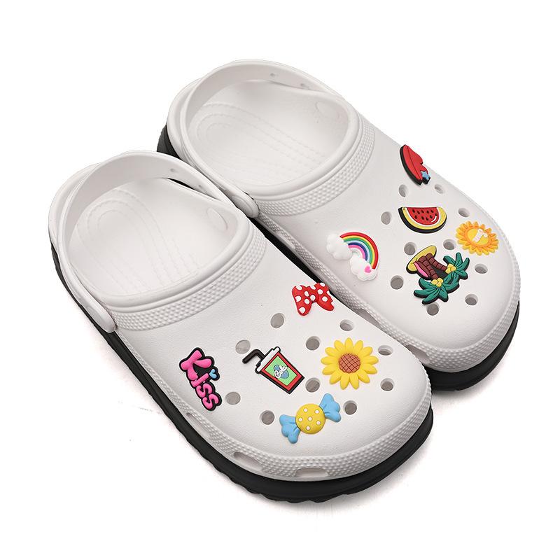 2022 Fashion Pink Women'S Clogs Platform Summer Outdoor Garden Shoes Flats Comfortable Designer Sandals Women Sandalias De Mujer