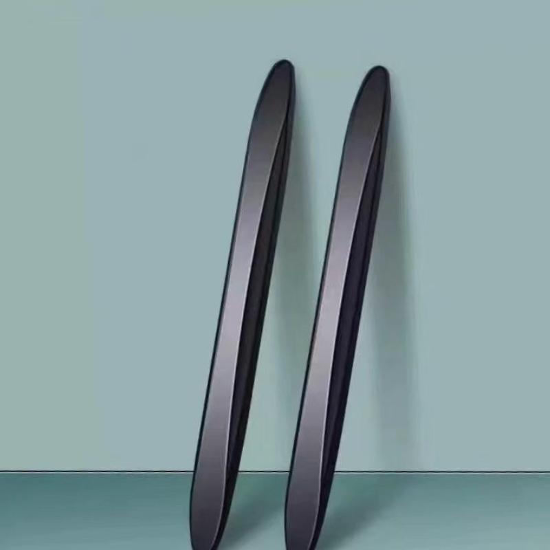 2/4Pcs Car Door Anti-Collision Strip Mirror Door Border Collision Scraping Corner Guard Silicone Protective Anti-Scratch Sticker