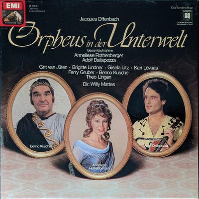 LP Record JACQUES OFFENBACH - Orpheus In Der Unterwelt 261388 EMI Electrola G 1978 Germany Classical Used