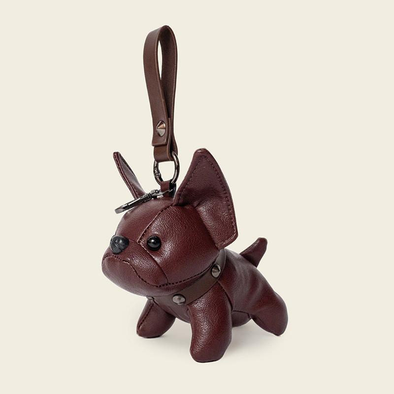 Leather Pony Keychain Cute Plush Animal Bag Charm For Kids And Teens