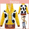 Woody Zipper Hoodie Sweatshirt Soft Eye-catching Toy Story Costume For Kids