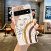For Google Pixel 10 Pro Clear Phone Case Pixel 9 Pro XL Pixel 8 Pro 9A 8A 7A 7 6A 6 Pro Soft TPU Cover One Line Art