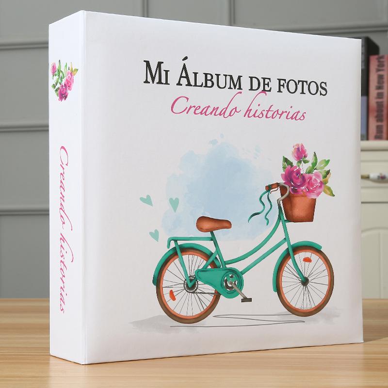 Can Book Handwritten Album Flat Back Paper Core Bag Baby Growth Photo Storage