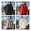 JEEP SPIRIT Unisex 3-in-1 Waterproof Hooded Outdoor Jacket