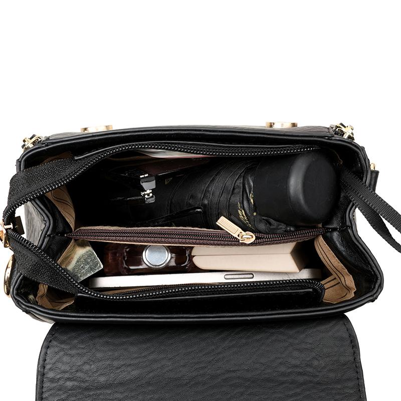 Fashionable Women's Shoulder Bag, High-quality UP Leather Crossbody Bag, Simple Shoulder Bag, Casual Handbag Suitable for Daily Use and Shopping