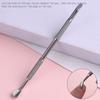 1Pcs Nail Art Dual End Stainless Steel Cuticle Pusher Spoon Dead Skin Removal