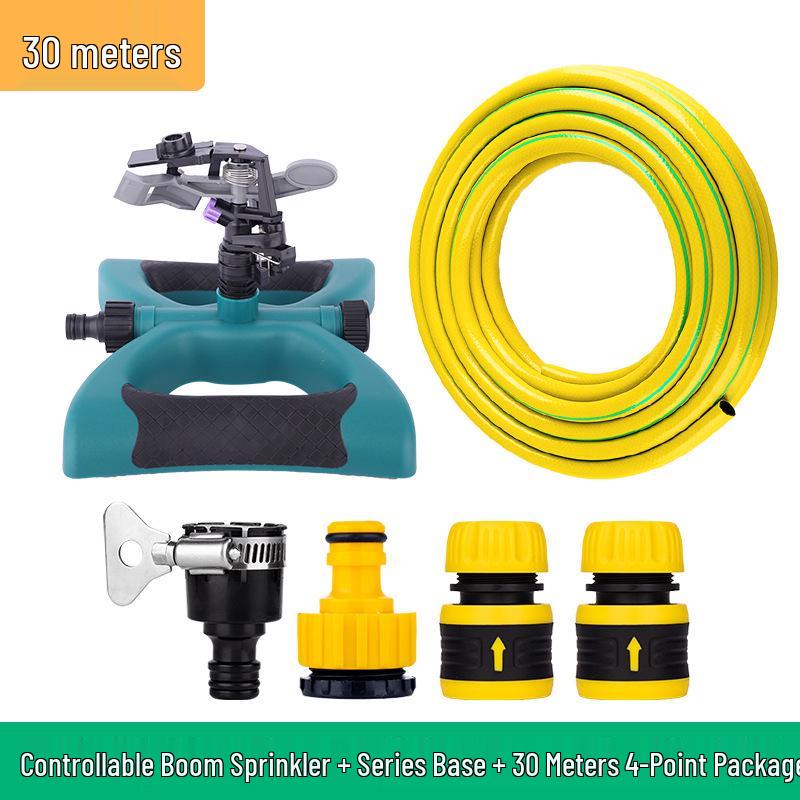 Adjustable 360° Rotating Rocker Arm Lawn & Garden Sprinkler