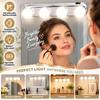 Silver Mirror Lights 4 Bulbs Vanity Lights Makeup Vanity Lights  Living Room Bathroom Dressing Room