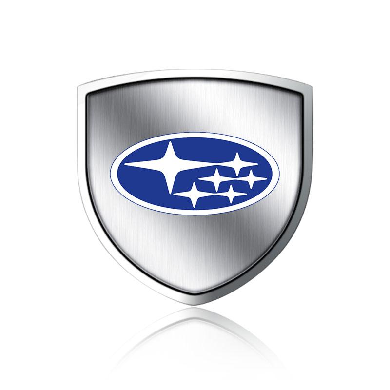 1 buc Metal 3D Emblema Scut Ușă Auto Autocolant Insignă Caroserie Auto Styling Pentru Subaru STI BRZ Impreza Forester Legacy Outback Levorg Tribeca