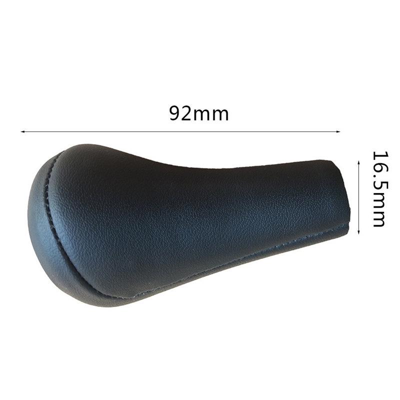 BMW Leather Gear Shift Knob with Logo - Wear-Resistant