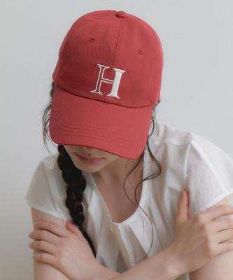 Hallen Signature H Logo Ball Cap (C081_Red)