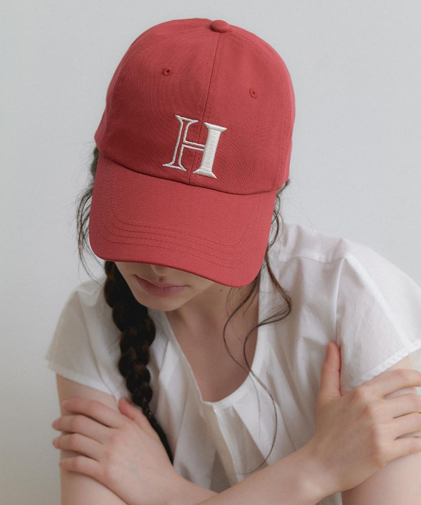 Hallen Signature H Logo Ball Cap (C081_Red)