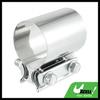 UXCELL 1-2pcs 2 Inch 2.5 Inch 3 Inch 4 Inch Car Exhaust Pipe Sleeve Connector Clamp Coupler Universal Adjustable