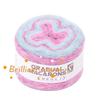 100g/roll Macaron Rainbow Section Dyed Yarn Mohair Blend Hand Woven Crochet Baby Sweater Outer Scarf Cake Thread Soft Fluffy