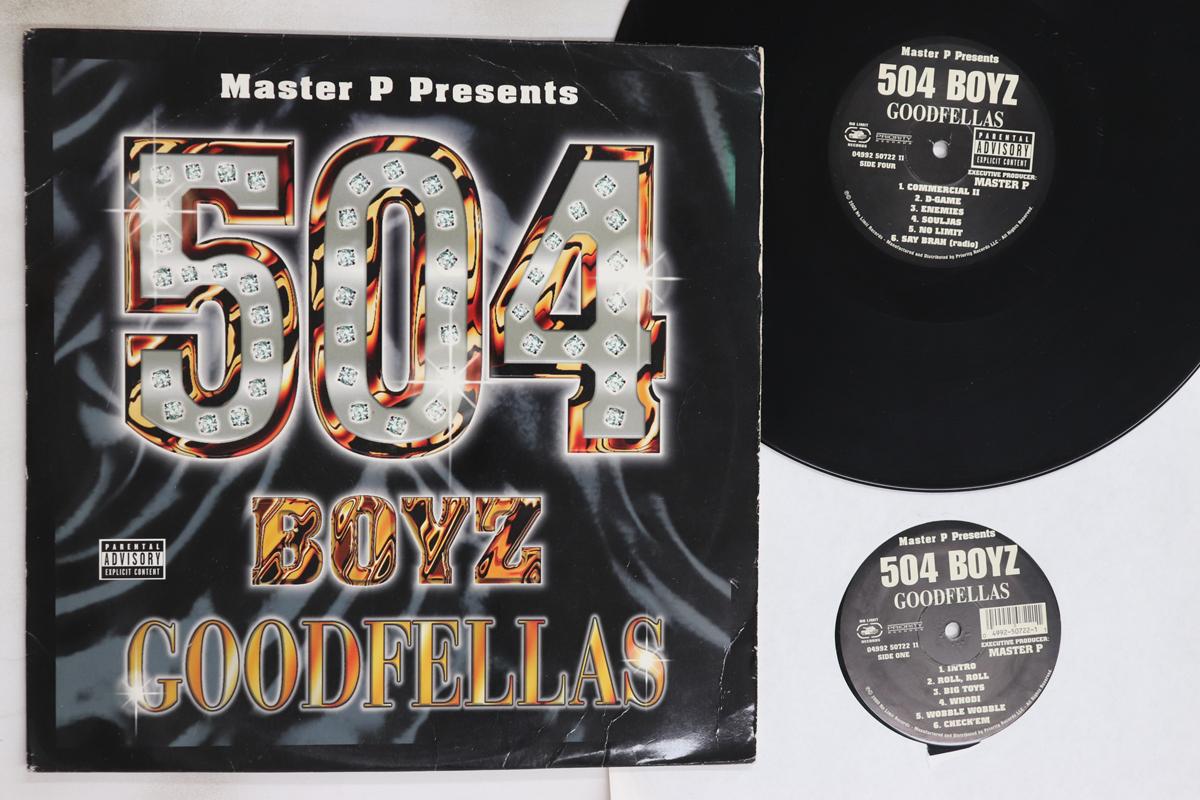 

LP Record MASTER P PRESENTS 504 BOYZ - Goodfellas 049925072211 NO LIMIT RECORD 2000 US Rap & Hip-Hop/R&B Used