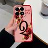 For Xiaomi 15T 14T 12T 17 15 14 13 Pro Lite 12X Phone Case Creative Letters Pattern Soft Matte Silicone Anti Slip Back Cover For Xiaomi Bumper Housing
