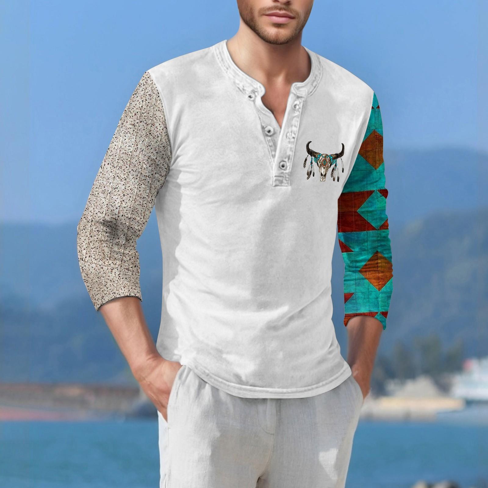 

Мужская футболка уличная повседневная мода с коротким рукавом S белый