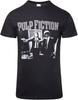 Pulp Fiction Rache Herren Schwarz T-Shirt Pulp Fiction Rache Klassisches Tee