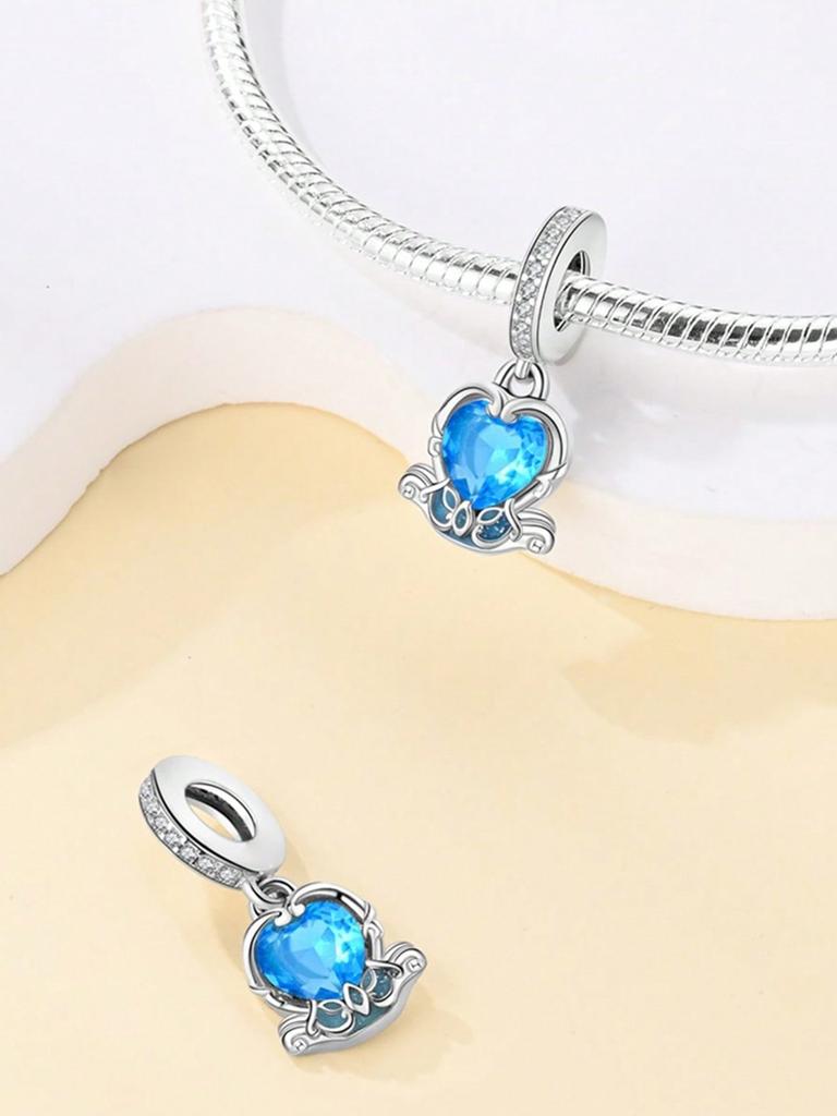 Charm Bead Charms Plata copper Colors Blue Sea Eye Sea Pearl Bead Charms Charm Pendant for Authentic Bracelets for Women Do It Yourself Jewellery Love