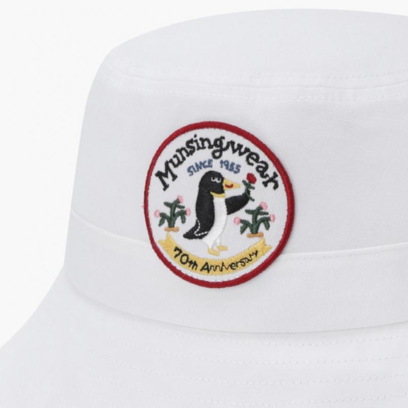 Munsingwear Unisex Bucket Hat White Mq312lcp84