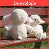 Plush Sheep Toy With Bow For Kids Comfort Gift Soft Stuffed Animal