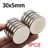 Magneti Super Forti al Neodimio 30x5mm N35 NdfeB Magneti Permanenti Rotondi Potenti Frigorifero