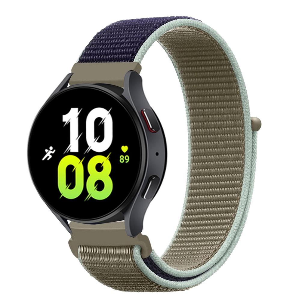 20mm Nylon Loop Strap For Samsung Galaxy Watch 7 FE 6 5 4 40mm 44mm 5Pro Watchband Belt Replacement Band