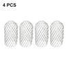 4pcs Leaf Filter Aluminum Metal Drain Pipe Filter Cap Anti-leaf Filter Trap Guards Drain Pipe Cover Downpipe Non-corrosive Firm