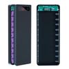 8-Slot DIY 18650 Battery Power Bank Case Digital Display 5V 21A Fast Charger Box for Travel Business Trip Use