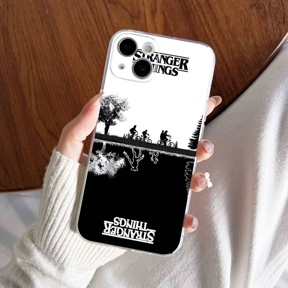 Hot S-Stranger T-Things Phone Case For IPhone 17 16 14 11 12 13 15 Pro Max 14 Plus 17 Air Cover