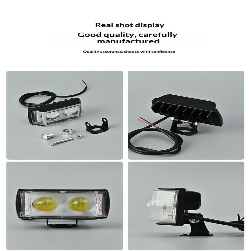 Motorrad LED Blinker Fahrlicht Nebelscheinwerfer Zusatzscheinwerfer 4 Farben Licht Für Atv Suv Utv Motorrad Zubehör Licht