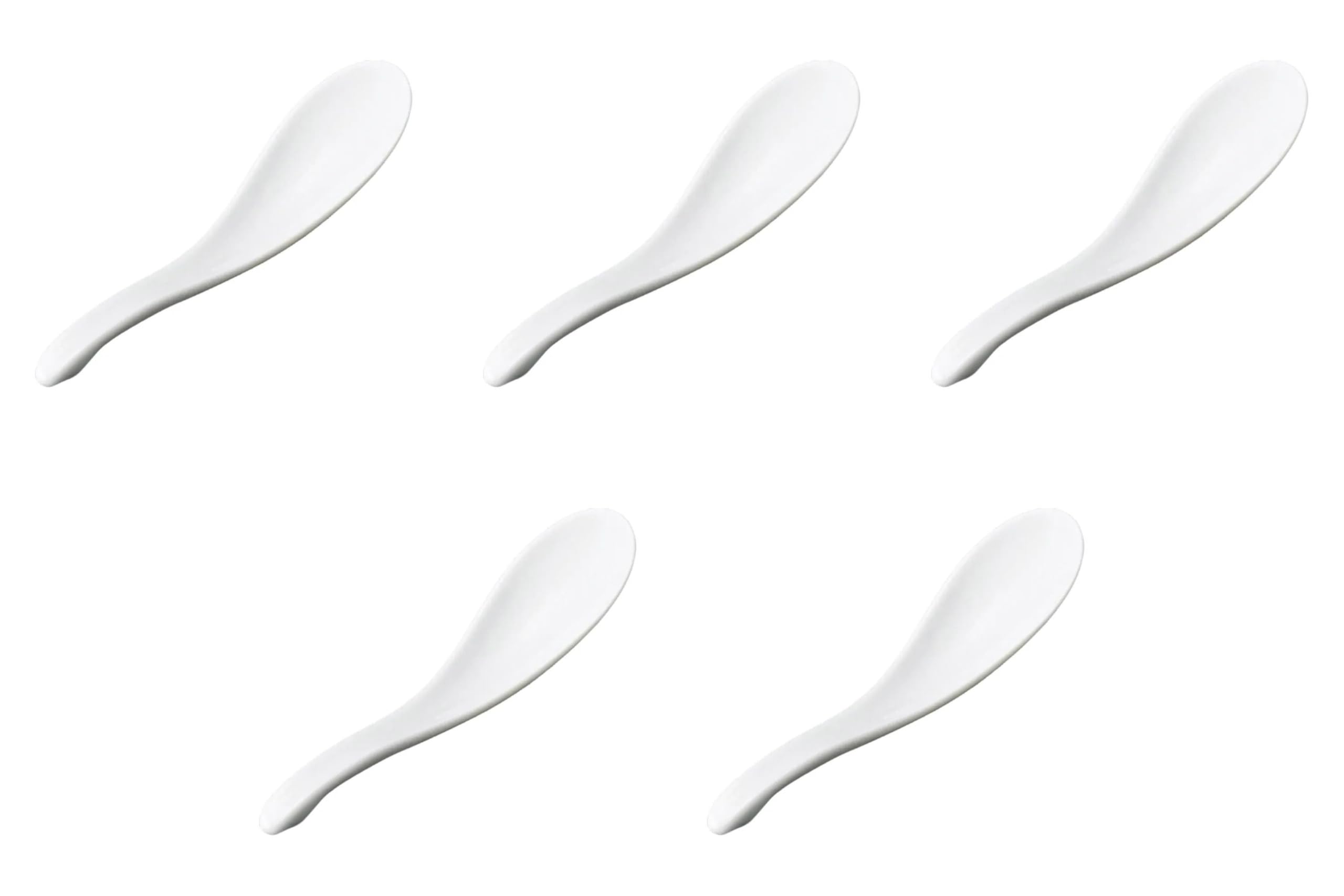 5 Pieces White