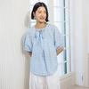 Laengsseon Ls_Polka Dot Bow Blouse_2Color