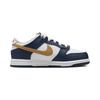 Nike Dunk Low PS Midnight Navy Wheat Kinder-Sneakers Blau Weiß FB9108-111