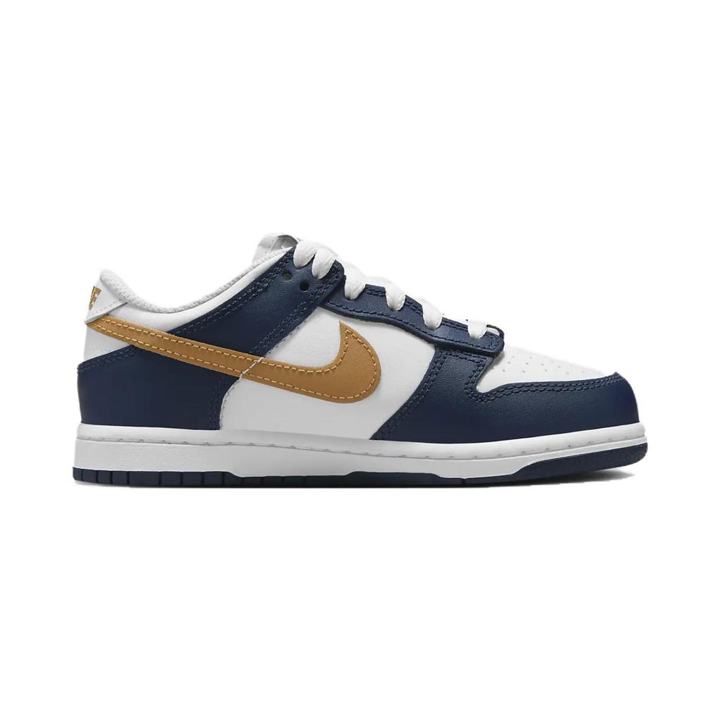 Nike Dunk Low PS Midnight Navy Wheat Kinder-Sneakers Blau Weiß FB9108-111