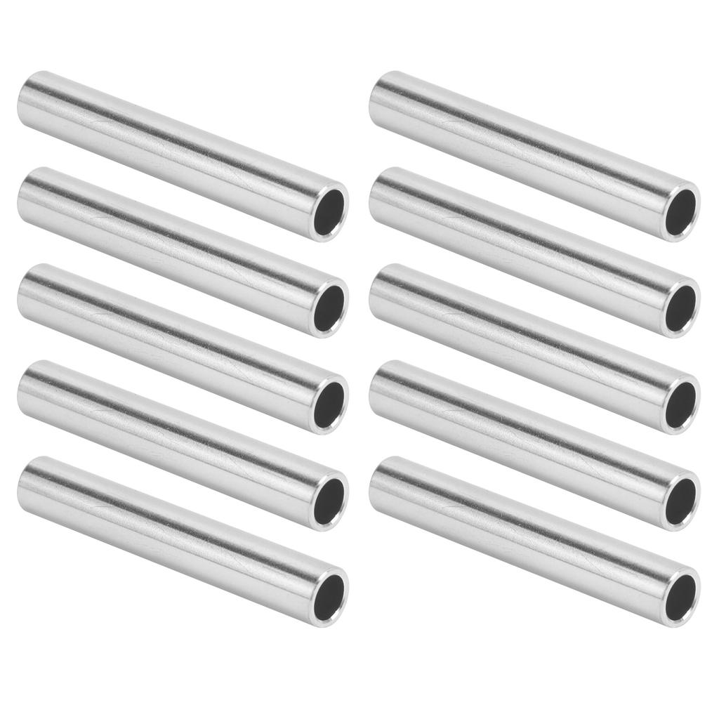 10 stuks Aluminium Buis Naadloze Pijp Rechte Buis 8x6mm 2in Lengte Vervanging 6100?0608?0050