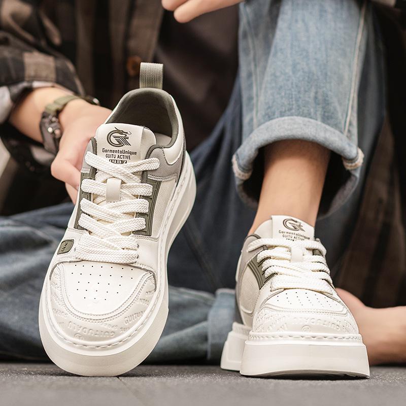 New autumn leisure sports thick-soled small white board shoes heightening and lightweight shoes 39