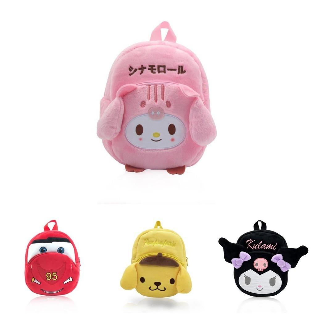 Adorable Plush Toddler Backpack Unisex Design Ideal For Kindergarten And Daily Use