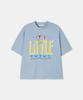Diaendeukweseucheon Little Thing Print T-Shirt / Light Blue