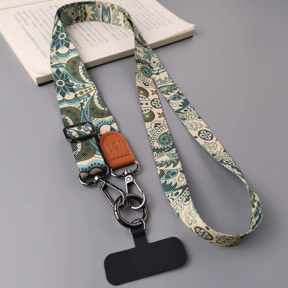 

Подвесной ремешок для мобильного телефона с ретро-узором, Универсальный ремешок для мобильного телефона через плечо LYHG