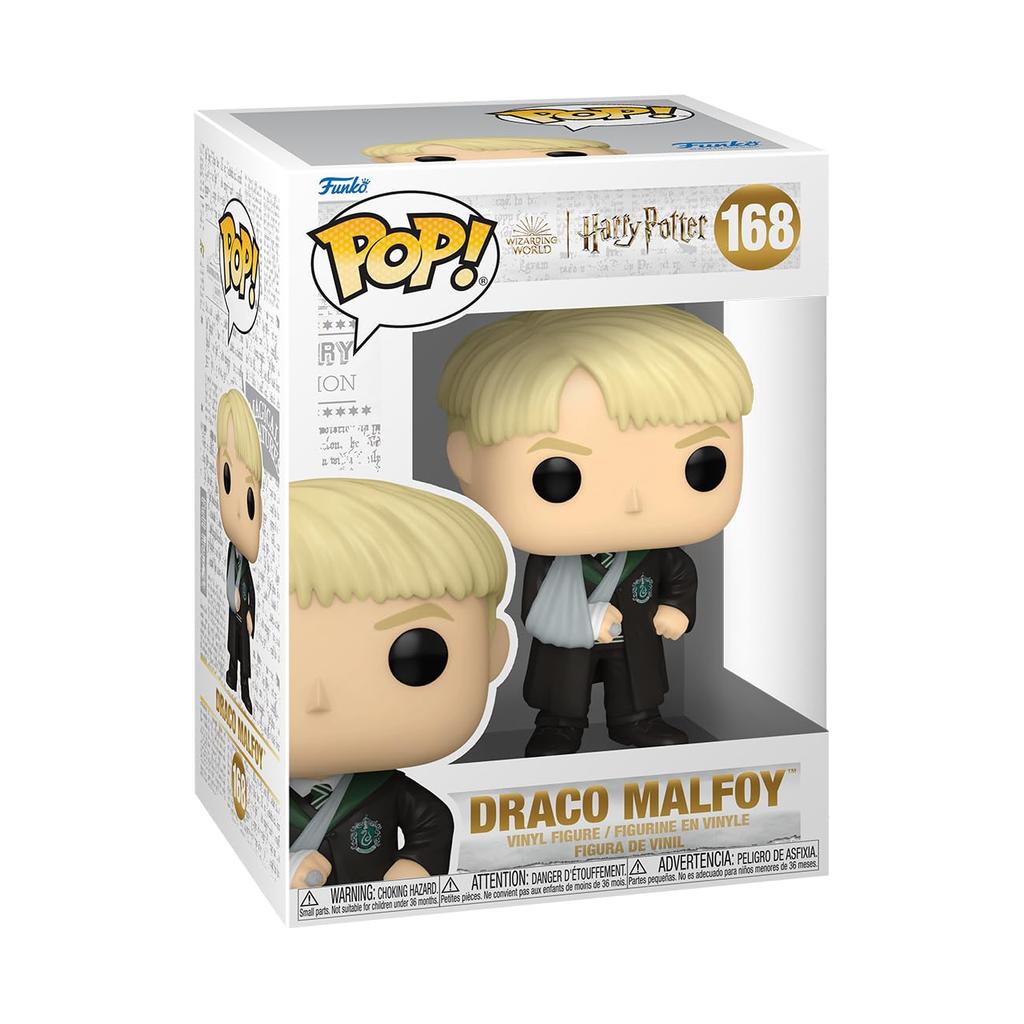 Harry Potter and the Prisoner of Azkaban Draco Malfoy Malfoy Arm Figure Funko Vinyl Harry Potter Prisoner of Azkaban Funko w/Broken POP!