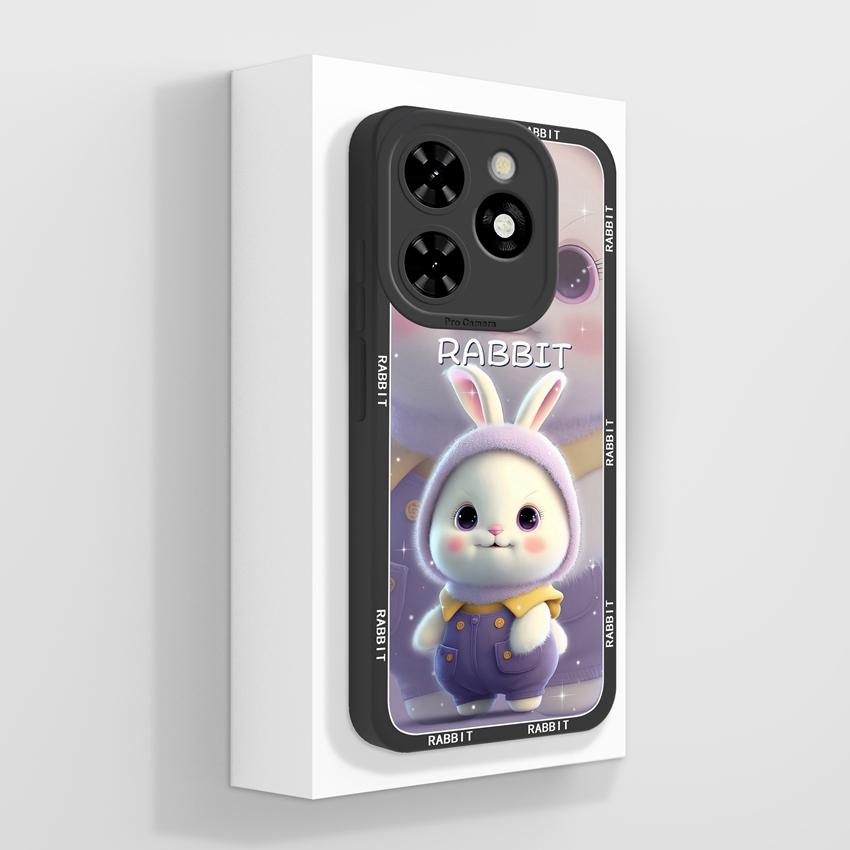 For Tecno Pop 10C Camon 40 Pro Premier Phone Bags Cute Black Cat Patterns Liquid Silicone Anti Fall Durable Premium Protection Cases For Tecno Housing