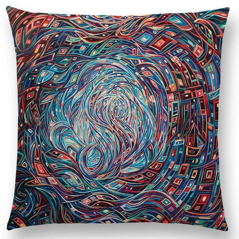 Mexico Style Abstract Cushion Cover Fashion High Quality   Decorative Throw Pillow Case Drop Shipping