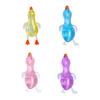 Transparent Glitter Duck Squeeze Toy, Mini Duck Anxiety Relief Sensory Toy, Slow Rising Animal Shape Stress Toy